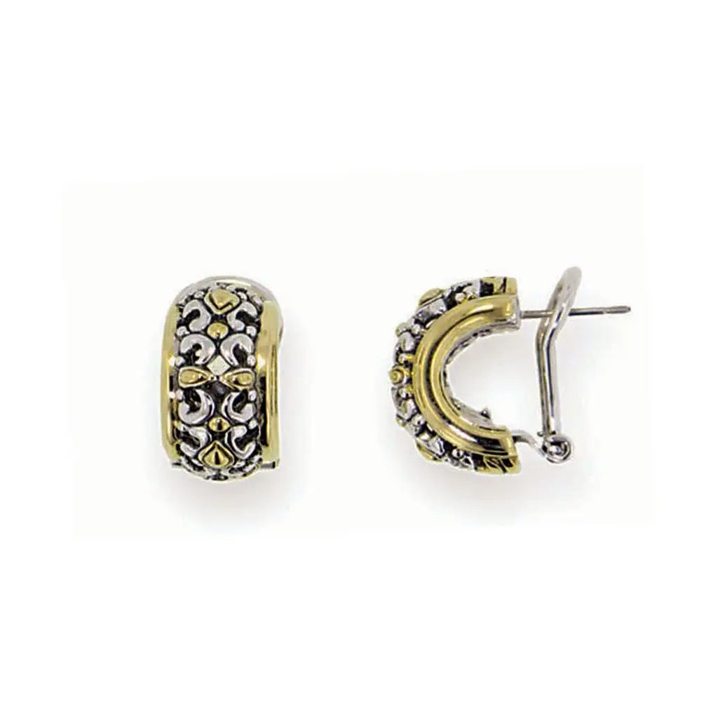 Twisted Bead Collection - Small Post Clip Earrings John Medeiros Jewelry Collections