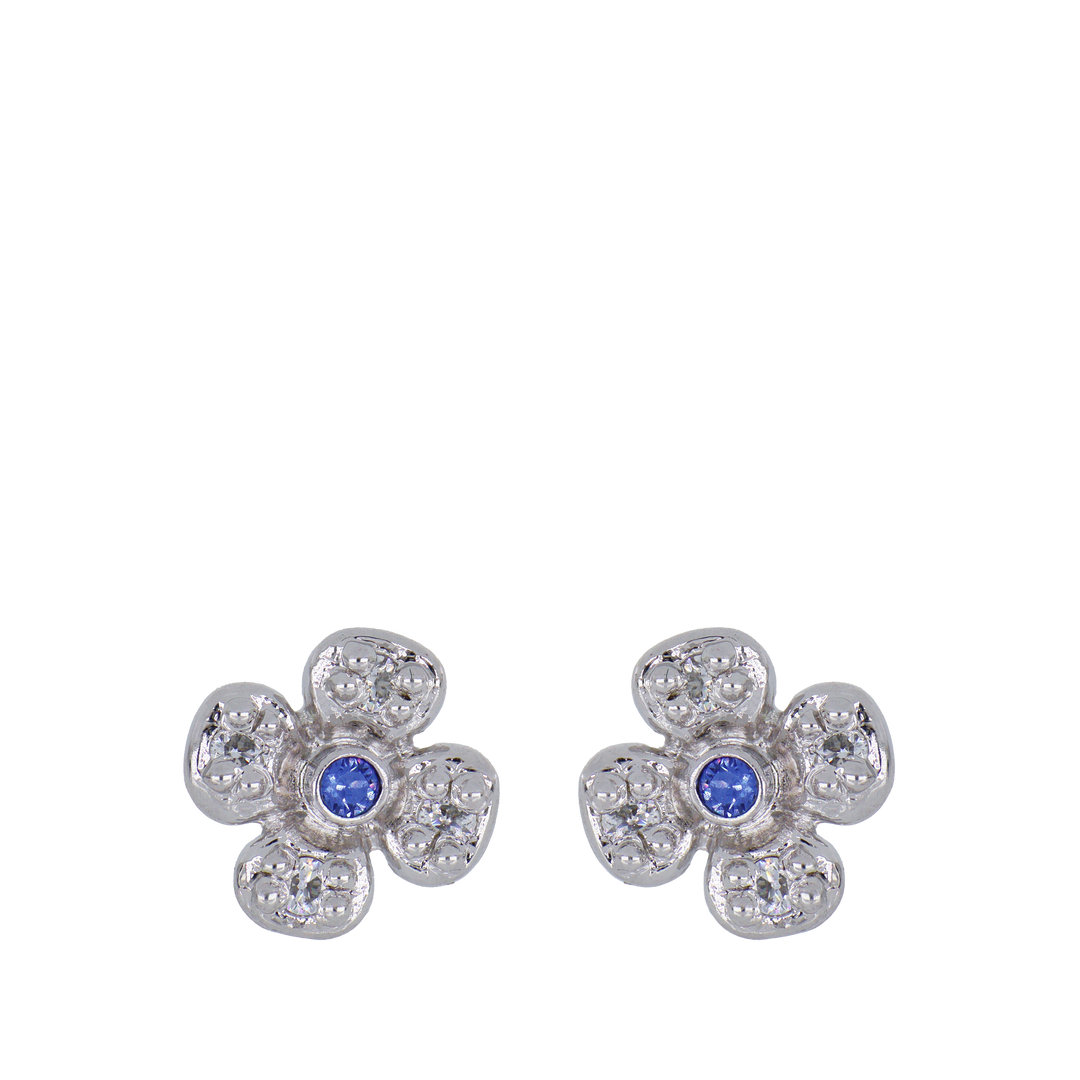 Novelão Multi Stone Flower Post Earrings John Medeiros Wholesale Partner