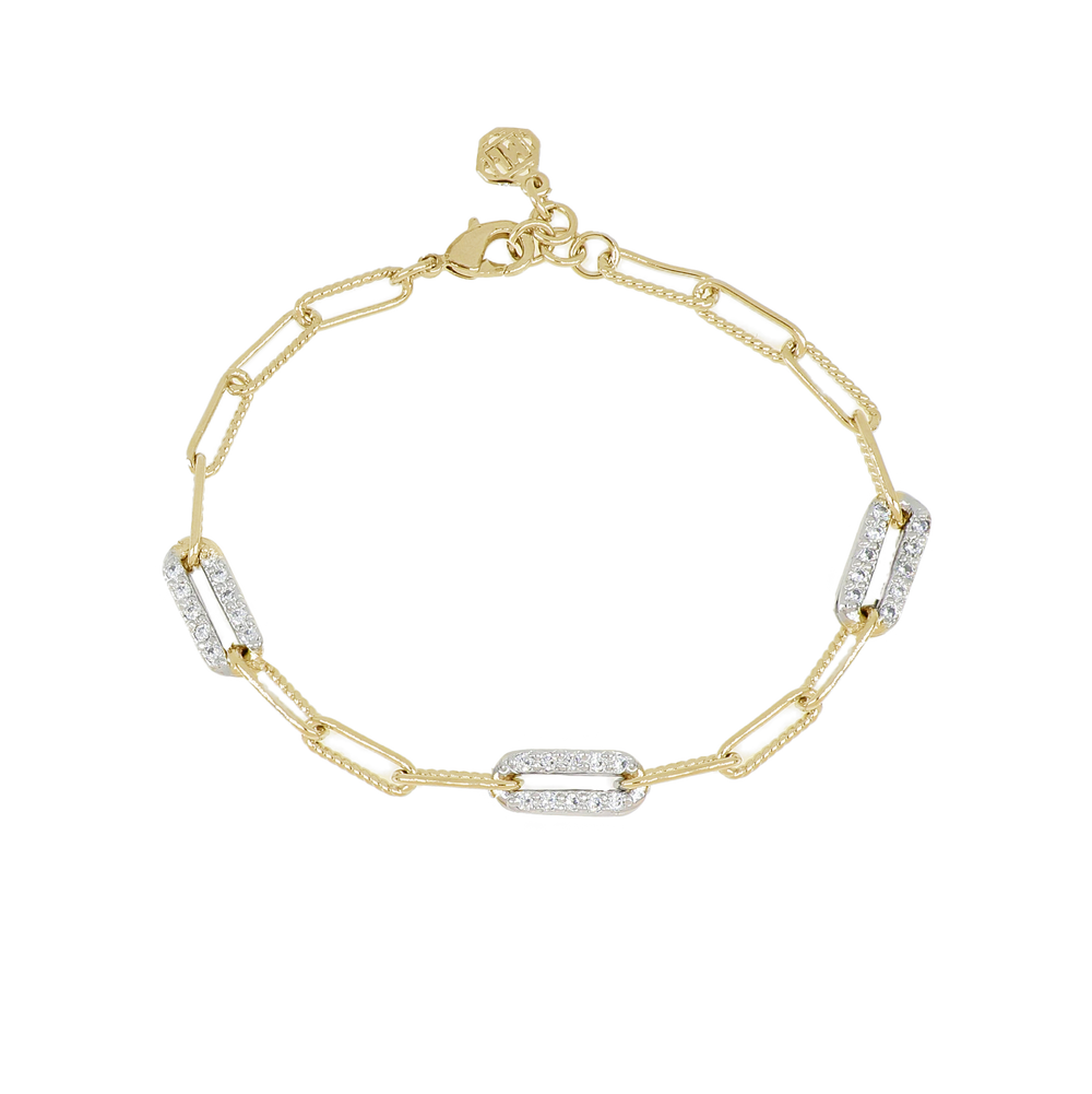 Diamante - 3 Station Pavé Bracelet John Medeiros Jewelry Collections