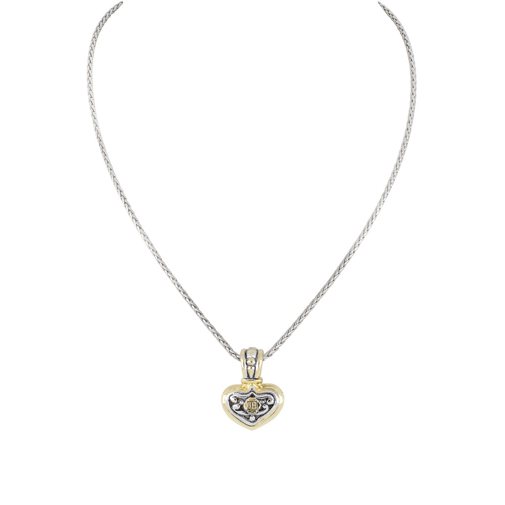 Celebration Petite Pavé JM Bail Heart Necklace