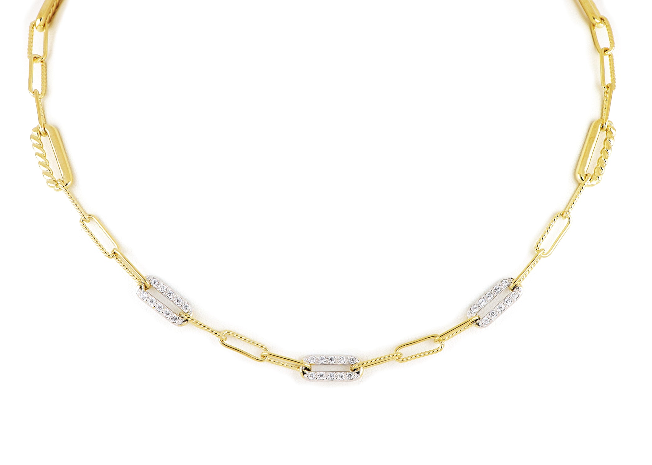 Diamante - Three Station Pavé Necklace – John Medeiros Jewelry Collections